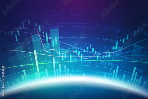 Stock exchange concept