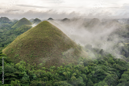 chocolate hills in Bohol