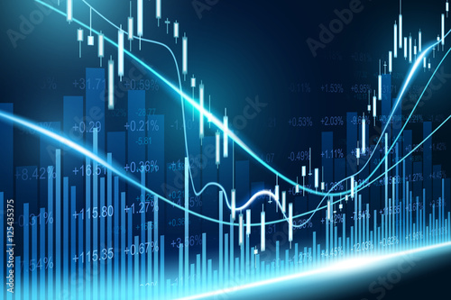 Stock exchange concept