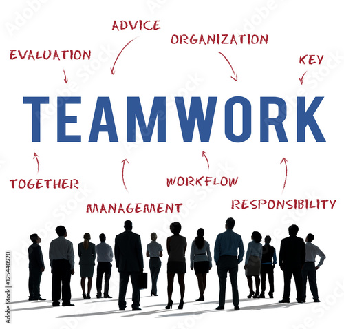 Teamwork Business Company Strategy Marketing Concept