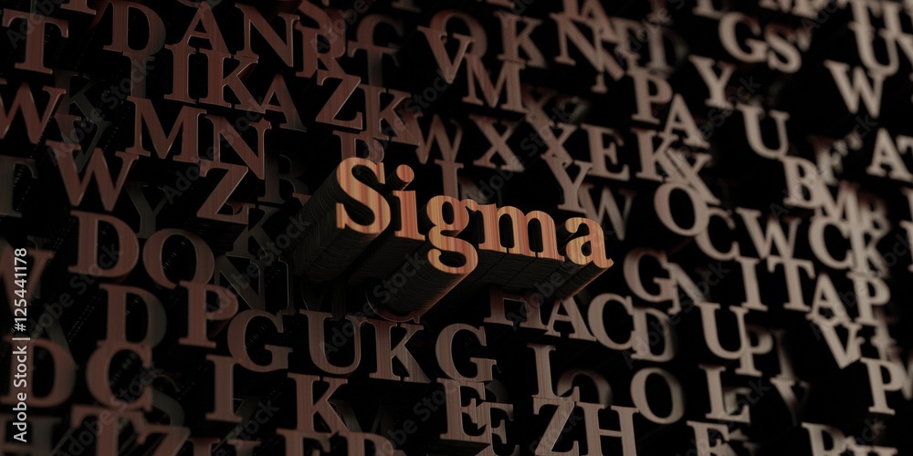 Sigma - Wooden 3D rendered letters/message. Can be used for an online banner ad or a print postcard. Sigma - Wooden 3D rendered letters/message. Can be used for an online banner ad or a print postcard.