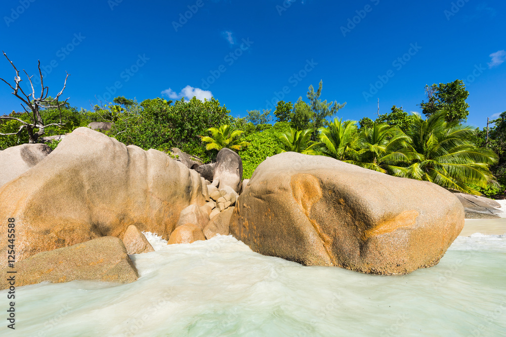 Anse Lazio foto de Stock Adobe Stock