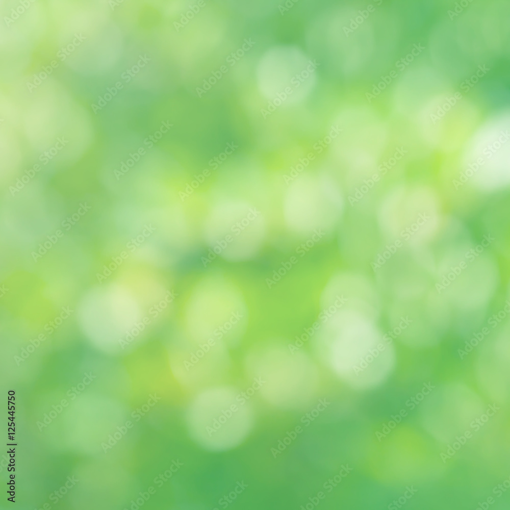 Green Bokeh Background