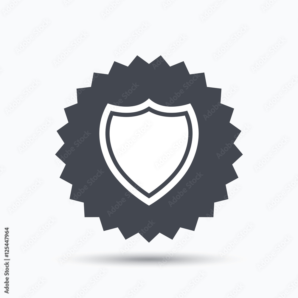 Shield protection icon. Defense equipment sign. Shield protection icon. Defense equipment sign.