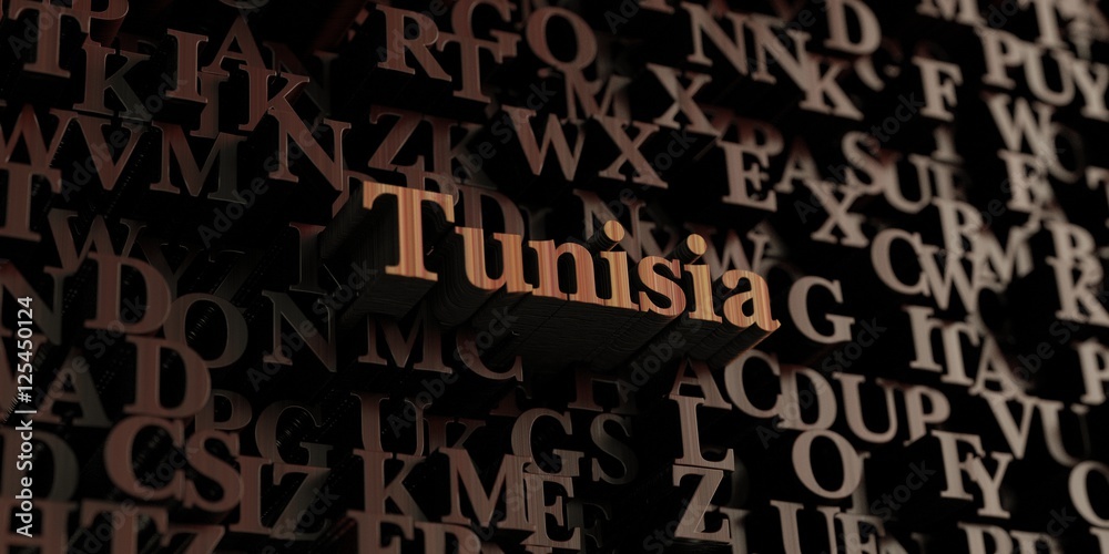 Tunisia - Wooden 3D rendered letters/message. Can be used for an online banner ad or a print postcard. Tunisia - Wooden 3D rendered letters/message. Can be used for an online banner ad or a print postcard.