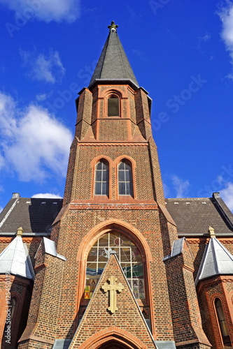 Fototapeta Naklejka Na Ścianę i Meble -  Dreieinigkirche in ESCHWEILER ( bei Aachen )