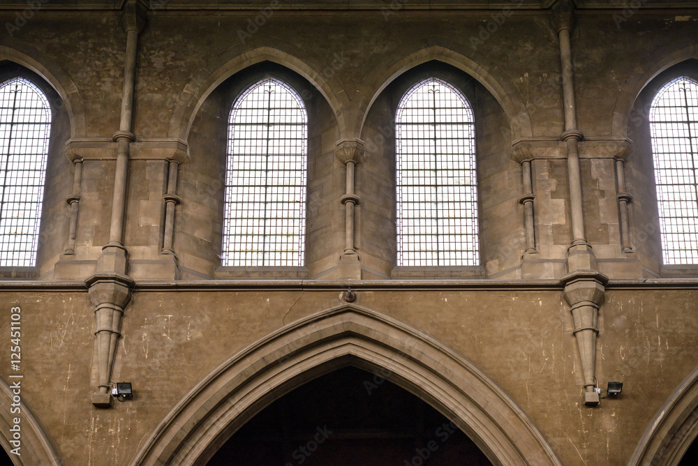 two church windows