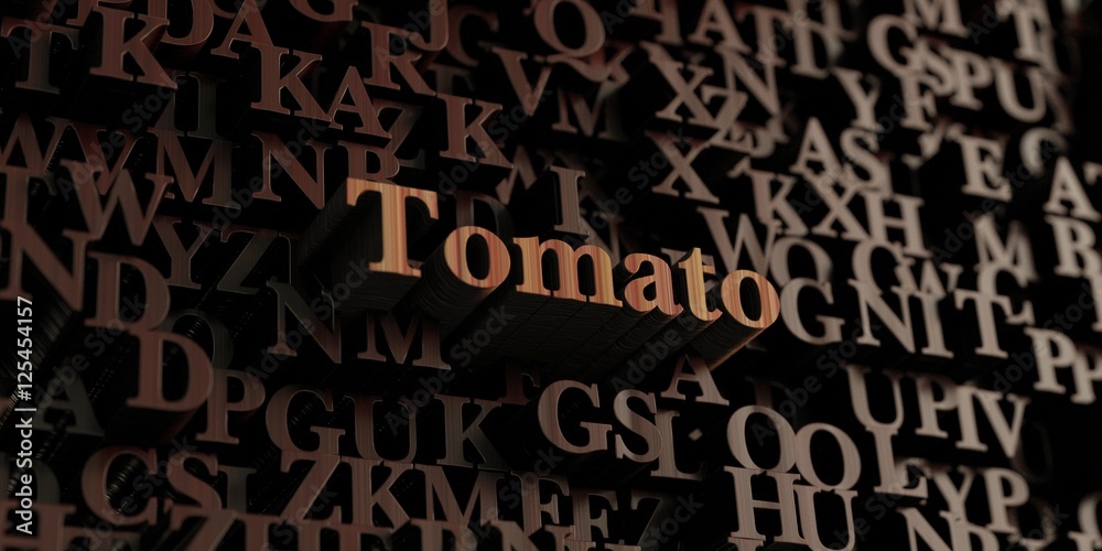 Tomato - Wooden 3D rendered letters/message. Can be used for an online banner ad or a print postcard. Tomato - Wooden 3D rendered letters/message. Can be used for an online banner ad or a print postcard.