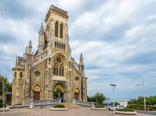 Church Saint Eugenie in Biarritz - France