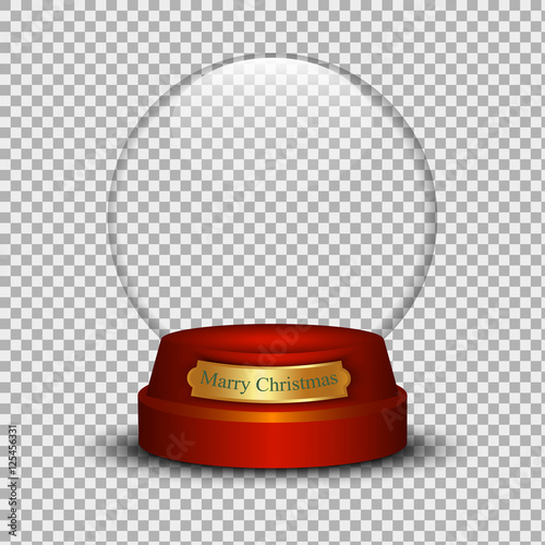 Snow ball illustration