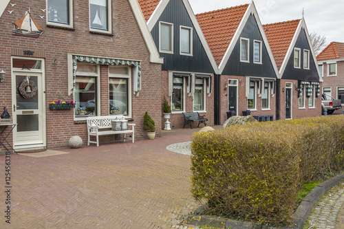 Urk town typical Netherlands city. photo