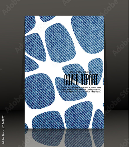 Template design for cover. Banner in A4 size. Abstract background. Vector, illustration.