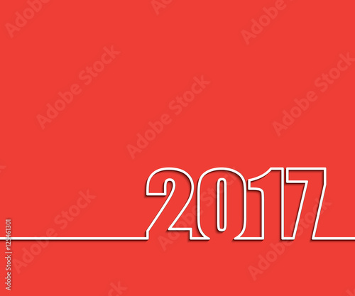 2017 New Year background.