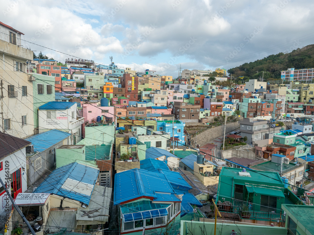 Fototapeta premium Gamcheon Culture Village, Busan, South Korea