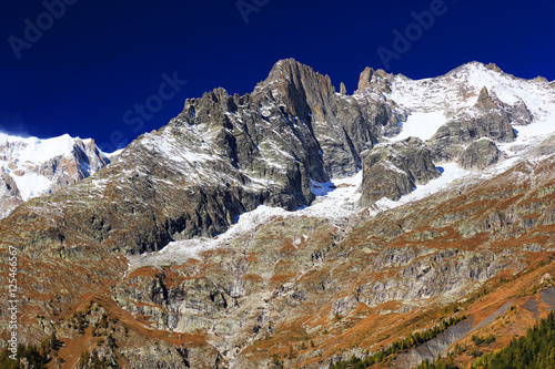 Alpine landscape in Haute Savoie, France, Europe