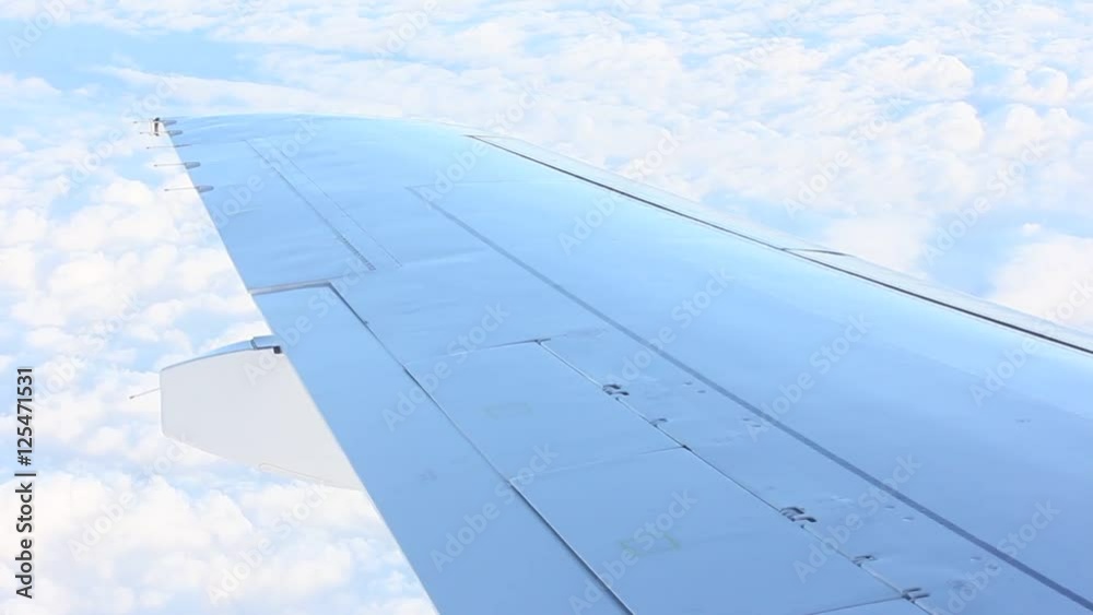 view from the window of an airplane view from the window of an airplane