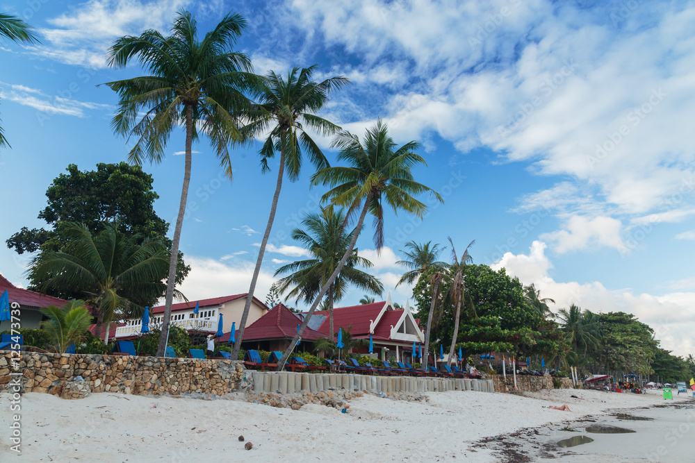 Naklejka premium the beach