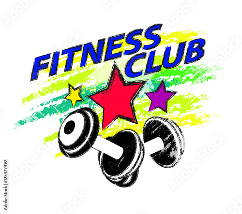  sports and fitness club logo