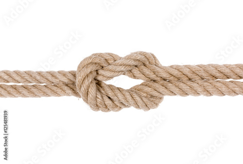 Nautical rope with knot Stock Photo by ©VadimVasenin 173768198
