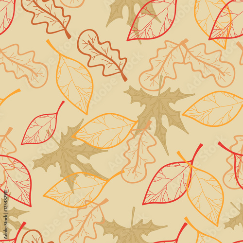 Abstract background with leaves © pictures_for_you