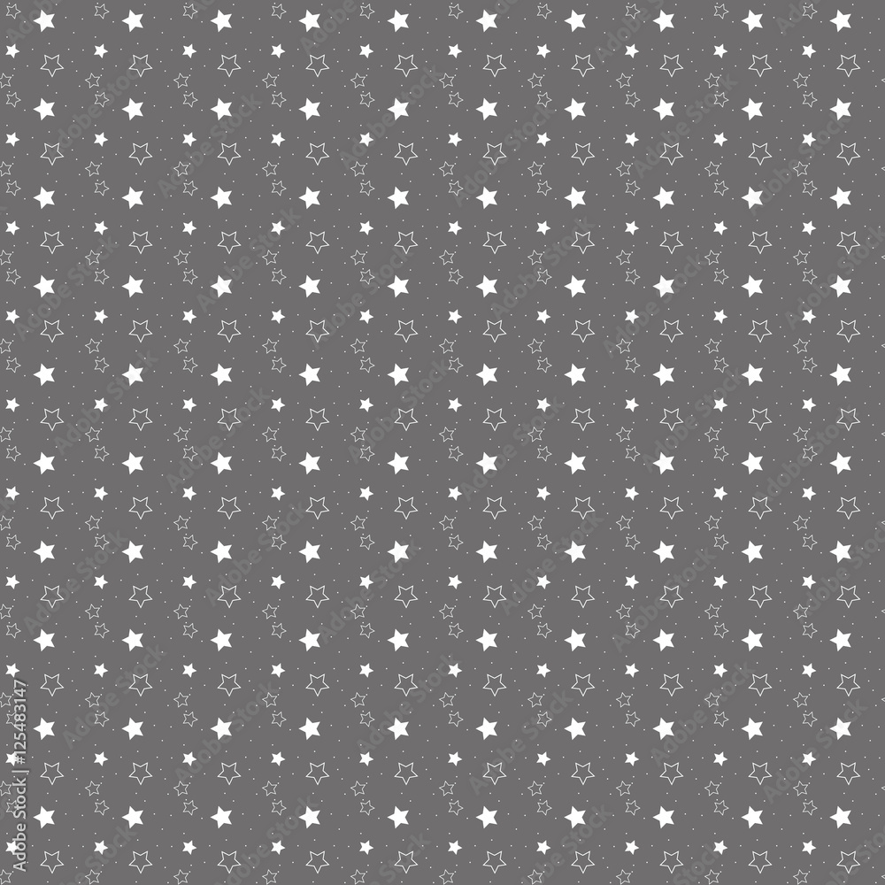 grey stars seamless pattern grey stars seamless pattern
