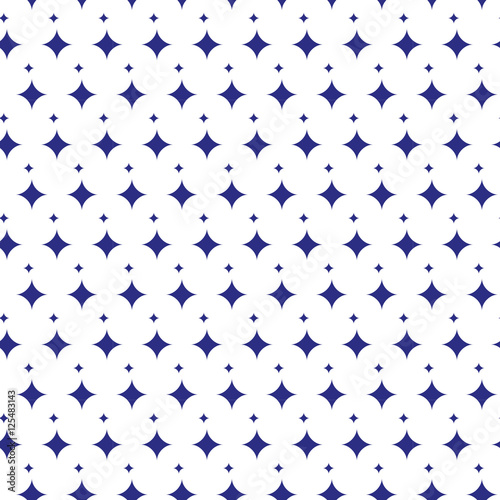 blue glitter seamless pattern