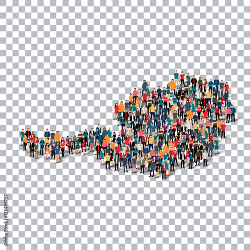 people map country austria vector