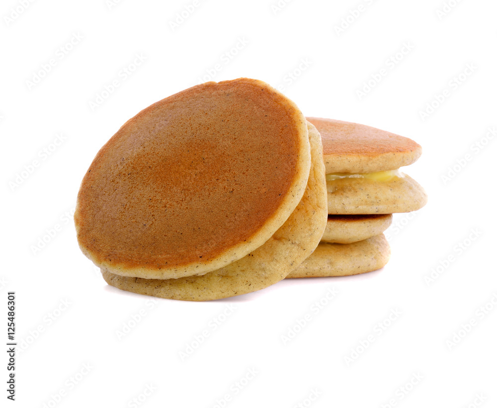 pancakes isolated on white background pancakes isolated on white background