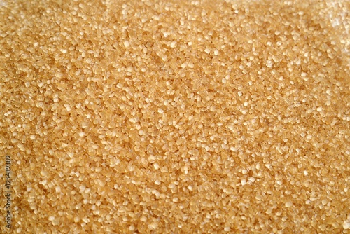 Close up brown sugar background