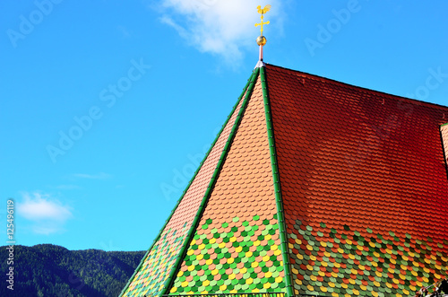 Lazfons church sudtirol, Italy photo