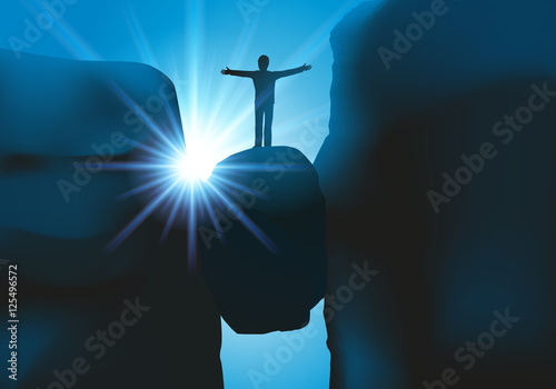 Paysage - Norvège-  Kjerag