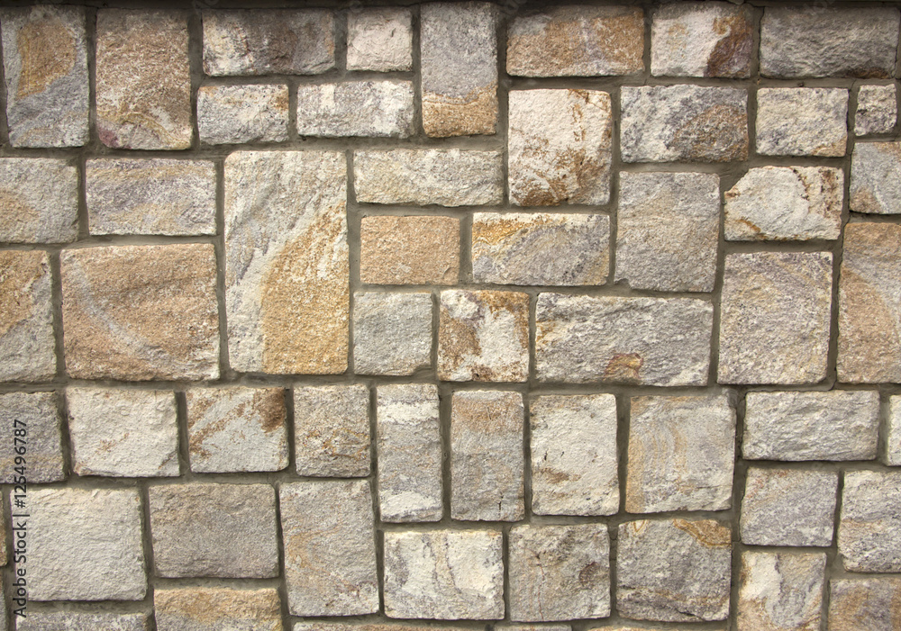 Fototapeta premium wall of natural stone, travertine, marble, slate, sandstone. bac