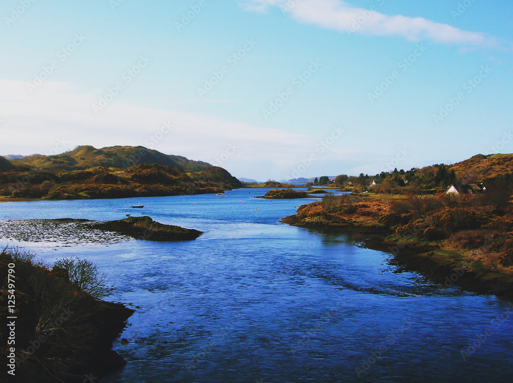 Fototapeta premium Bridge over the atlantic