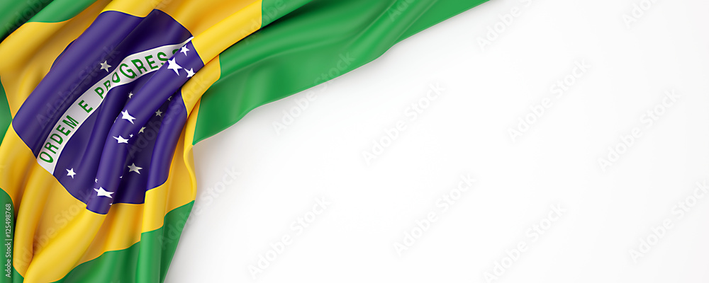 Obraz premium Flaga brazylijska
