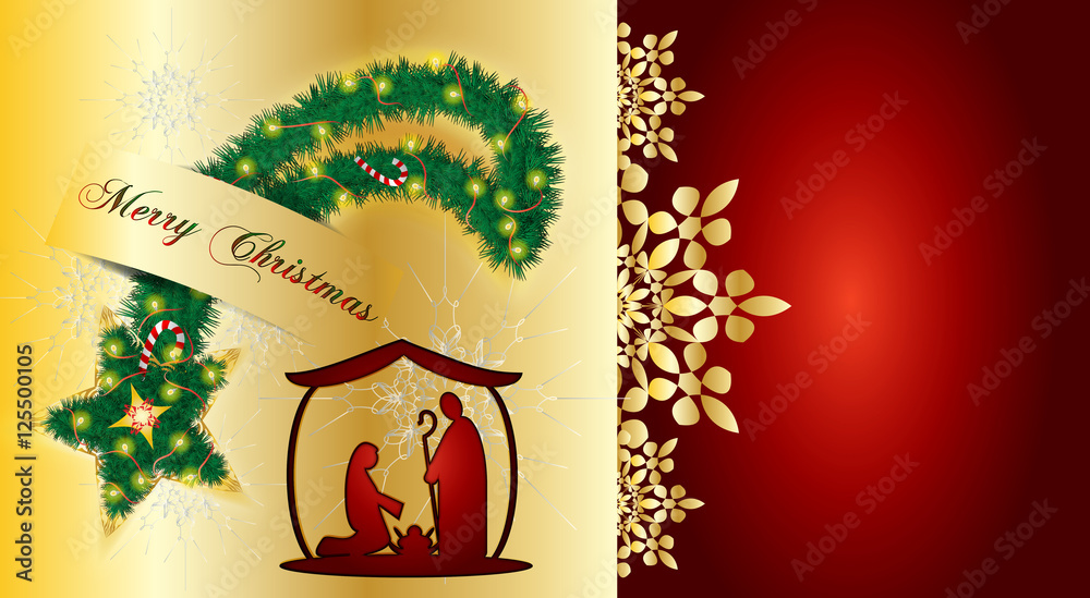 Holy Family Christmas Wallpaper