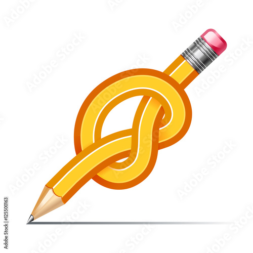 pencil knot