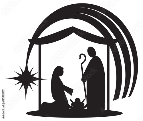 Resurrection of Jesus Christ - the risen Lord, abstract artistic religious Easter illustration