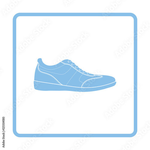 Man casual shoe icon