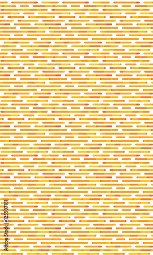 Orange and white pattern. Vector seamless orange and white pattern with irregular lines and rounded corners. Parallel vertical lines. Pattern background. Abstract pattern. Vertical halloween pattern