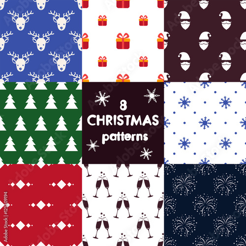 8 Christmas patterns