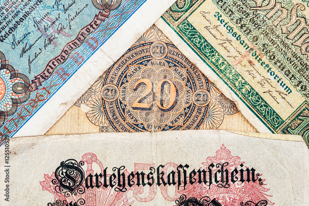 Old german money