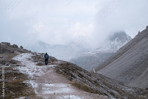 Dolomites mountain panorama