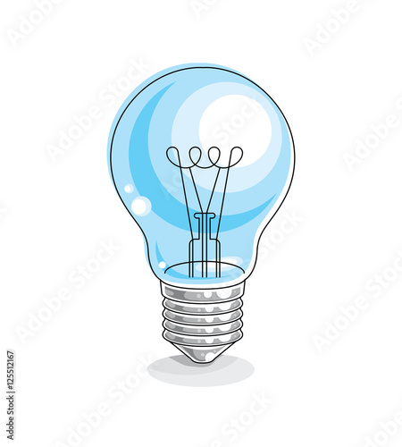 Light bulb idea concept vec...