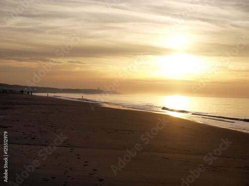 Sonnenuntergang Strand © Dennis