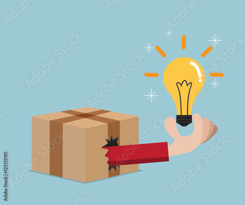 think out of box concept