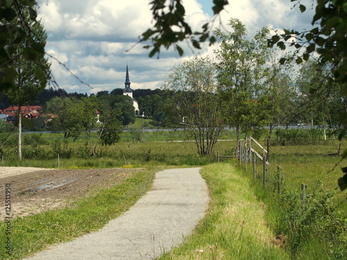 Countryside road photo