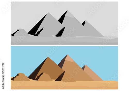 Pirámides de Giza,Egipto. photo