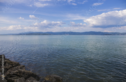 Lake Trasimeno in Umbria in Italy