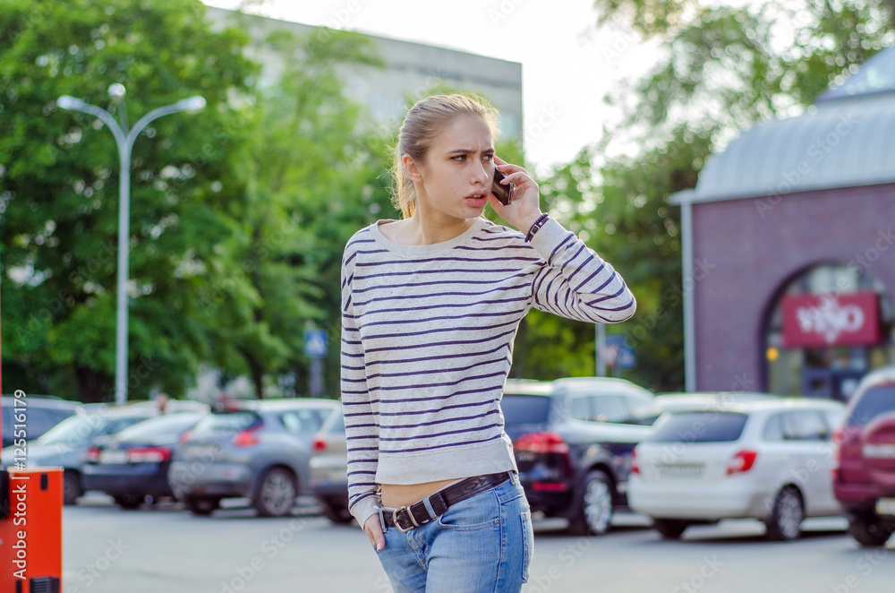 Young woman using her phone Young woman using her phone