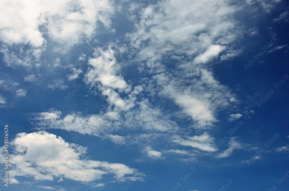 Beautiful soft clouds on blue sky background. Beautiful soft clouds on blue sky background.